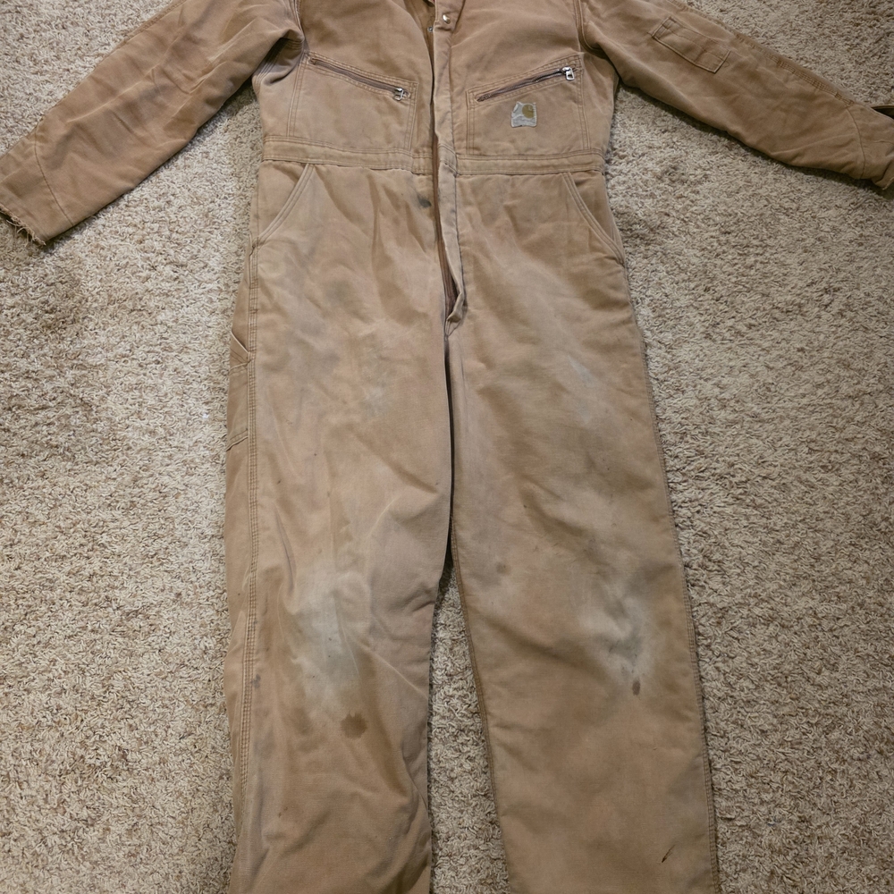 Mens  Tan Jumpsuit